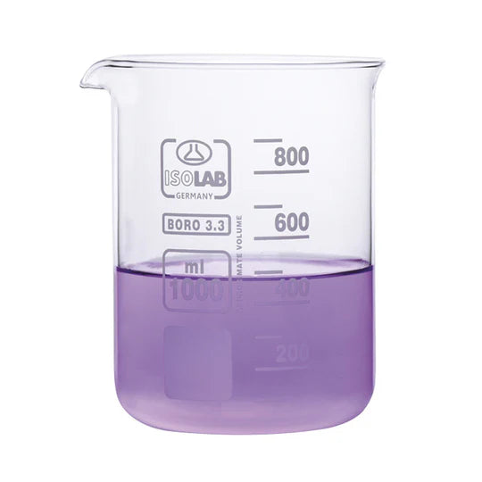 VASO DE PRECIPITADO ISOLAB 100ML 025.01.100